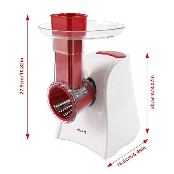 ASLATT Electric Cheese Grater, Cheese Grater Electric,